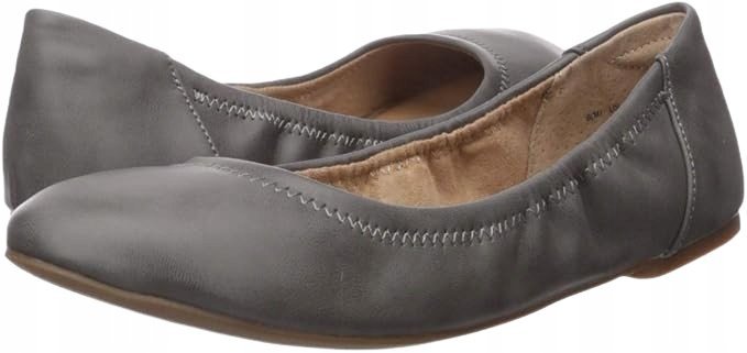 AMAZON ESSENTIALS DAMSKIE SZARE BALERINY WSUWANE 38 JOJ