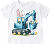 Koszulki dla dziewczynek - Koszulka dla chłopczyka na Wielkanoc - miniaturka - grafika 1