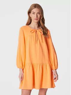 Sukienki - Seafolly Sukienka letnia Fallow 54870-CU Pomarańczowy Relaxed Fit - grafika 1