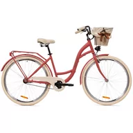 Rowery - Rower miejski damski GOETZE Style 28" kosz - miniaturka - grafika 1