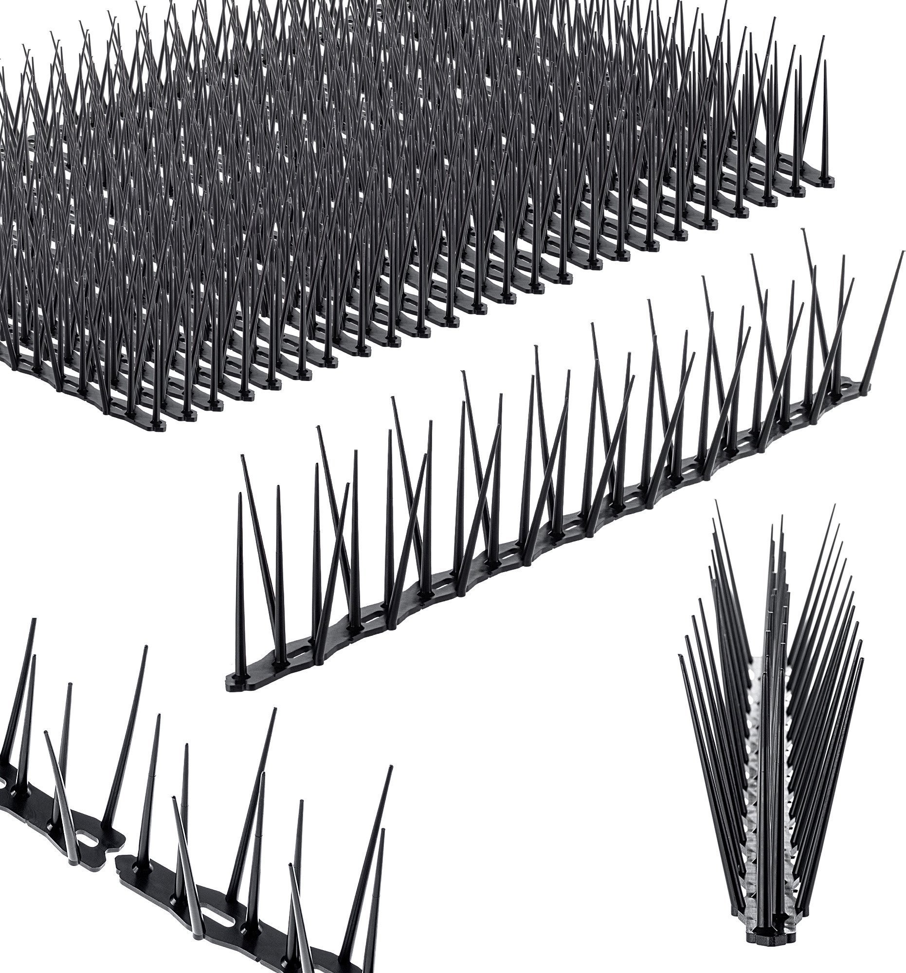 Kadax 24x kolce Na Ptaki Przeciw Ptakom Nierdzewne Wysokie 11,64m