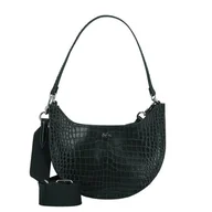 Torebki damskie - Lacoste Chantaco Classics Torba na ramię S Skórzany 23 cm zielony - miniaturka - grafika 1