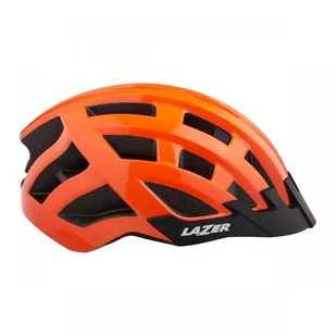 Lazer Kask Compact UNI (54-61), pomarańczowy fluo - Kaski rowerowe - miniaturka - grafika 1