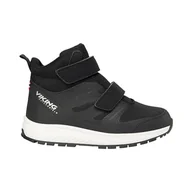 Buty dla chłopców - Viking Equip Mid WP 2v, Unisex dziecięce Buty do chodzenia, czarny, 24 EU - miniaturka - grafika 1