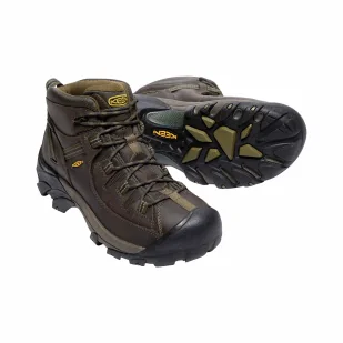 Buty trekkingowe męskie KEEN TARGHEE II MID WP - Buty trekkingowe męskie - miniaturka - grafika 3