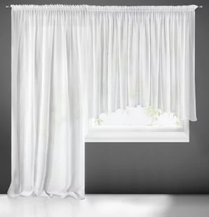 Euro Firany Firana 2W1 Balkon Aga-4 B 400 x 145 I 200 x 245 1218170 - Firany - miniaturka - grafika 1