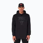 Bluzy męskie - Bluza męska New Era NOS NBA Reegular Chicago Bulls Hoody black - miniaturka - grafika 1
