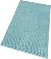 Dywaniki łazienkowe - Dywanik łazienkowy Miękki Dywanik Przyłóżkowy 65x130 Cm Antypoślizgowy Długie Włosy Błękitny - miniaturka - grafika 1
