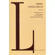 Czasopisma - Orbis Linguarum Vol.44 - miniaturka - grafika 1