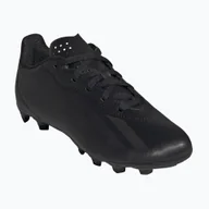 Piłka nożna - Buty piłkarskie dziecięce adidas X Crazyfast 4 FxG core black WYSYŁKA W 24H 30 DNI NA ZWROT - miniaturka - grafika 1