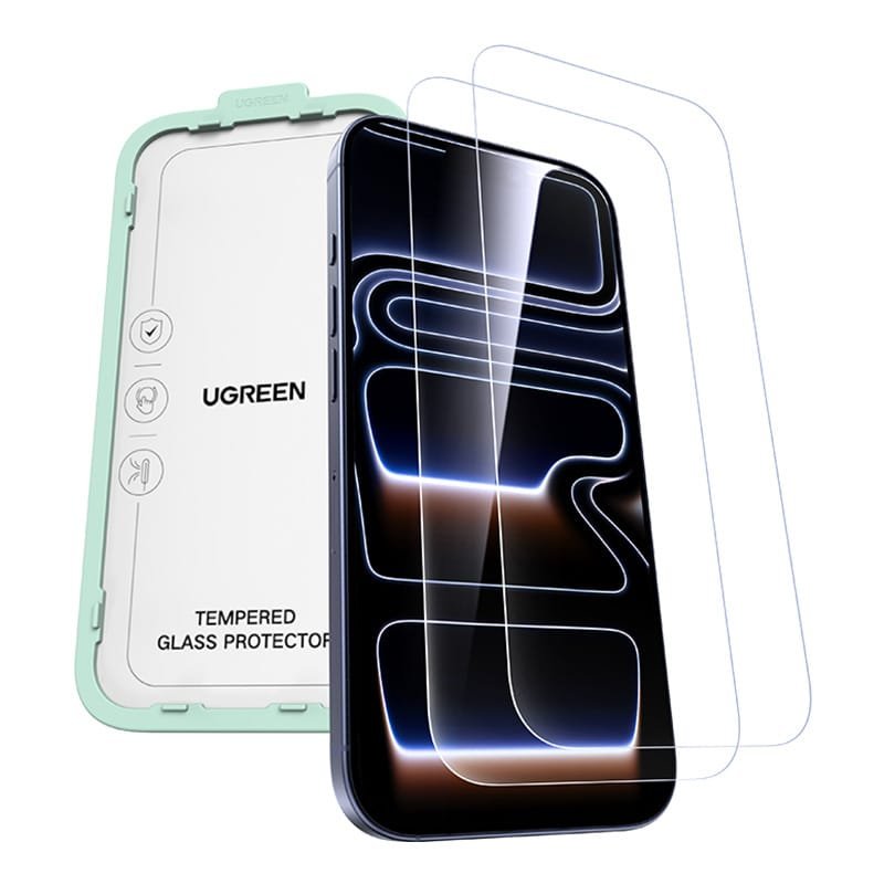 Szkło hartowane Ugreen SP1144 do iPhone 17 Pro Max (2 szt.)