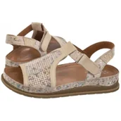 Sandały damskie - Sandały Beżowe L7065-04/00-1 (MA1394-b) Maciejka - miniaturka - grafika 1