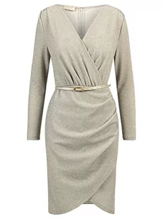 ApartFashion sukienka koktajlowa, srebrny-Metallic, 46 - Sukienki - miniaturka - grafika 1