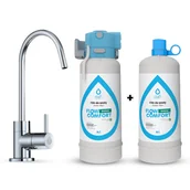 Uzdatniacze wody - Dafi FLOW COMFORT 2x Filtr Basic (DC10) + kran ALTO chrom - miniaturka - grafika 1