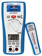Multimetry - PeakTech Multimetr z testerem sieci LAN PeakTech 3365 PEAK3365 - miniaturka - grafika 1