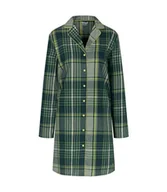Bielizna nocna - Triumph koszula nocna rozpinana z długim rękawem Boyfriend NDW X Checks-36 - miniaturka - grafika 1