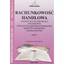 Rachunkowość handlowa cz.1 Kwalifikacja A.22.3 - Podręczniki dla liceum - miniaturka - grafika 1