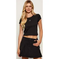 Bluzki damskie - Calvin Klein Jeans Bluzka Slim Fit - miniaturka - grafika 1