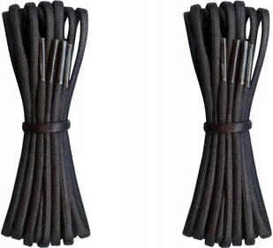 WOSKOWANE Sznurówki CZARNE Sznurowadła 45 cm ŚREDNIE Okrągłe 3,5 mm G15-87 - Akcesoria obuwnicze WOSKOWANE Sznurówki CZARNE Sznurowadła 45 cm ŚREDNIE Okrągłe 3,5 mm G15-87 - Akcesoria obuwnicze - miniaturka - grafika 1