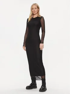 ONLY Sukienka codzienna Lucia 15312218 Czarny Slim Fit - Sukienki - miniaturka - grafika 1