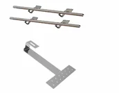 Akcesoria do kolektorów i fotowoltaiki - Zestaw montażowy 1 X kolektor płytowy Weber 2.0 na dach skośny, karpiówka - miniaturka - grafika 1