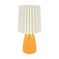 Lampy stojące - MALMA E14 ORANGE - Lampka stołowa wys.30,5cm - miniaturka - grafika 1