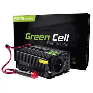 Green Cell Samochodowa Przetwornica Napięcia Green Cell 12V do 230V, 150W/300W INV06 - Przetwornice samochodowe - miniaturka - grafika 16