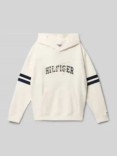 Bluza z kapturem o kroju regular fit z czystej bawełny - Swetry dla chłopców - miniaturka - grafika 1
