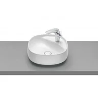 Umywalki - Roca A3270B9S00 BEYOND Umywalka nablatowa 455x455MM FINECERAMIC $913 Supraglaze$914 - miniaturka - grafika 1