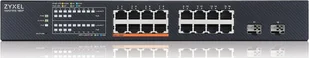 Switch ZyXEL Switch XMG1915-18EP, 16-port 2.5GbE, 2 SFP+, 8 x PoE++ 180W Smart Switch, hybird mode, standalone or NebulaFlex Cloud - Switche - miniaturka - grafika 1