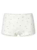 Spodenki damskie - Schiesser Szorty piżamowe w kolorze kremowym - miniaturka - grafika 1