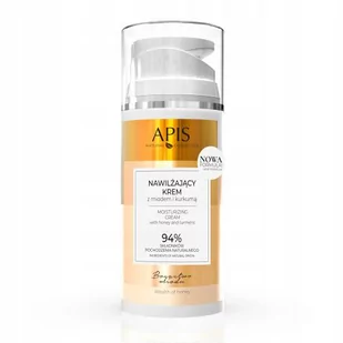Apis Professional Bogactwo Miodu, Nawilżający Krem z Miodem i Kurkumą 100ml - Kremy do twarzy - miniaturka - grafika 1