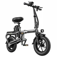 Rowery elektryczne - ENGWE O14 Electric Bike 14*2.125 inch Tire 48V 250W Motor 25km/h Speed 15.6Ah Battery 72km Mileage - Grey - miniaturka - grafika 1