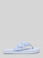 Klapki i japonki damskie - Japonki z plecionym paskiem - miniaturka - grafika 1