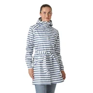 Płaszcze damskie - Helly Hansen Damski płaszcz przeciwdeszczowy W Kirkwall II, granatowy, XS - miniaturka - grafika 1