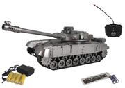 Zabawki zdalnie sterowane - Czołg wojsko zdalnie sterowany stalowy - miniaturka - grafika 1