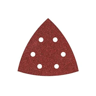 Wolfcraft Papier ścierny samoprzyczepny korund 115mm granulacja 120 (5szt.) 1783000 - Materiały ścierne - miniaturka - grafika 1