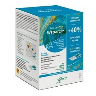 Natura Mix Advanced Wsparcie 28 Saszetek - Przeziębienie i grypa - miniaturka - grafika 1