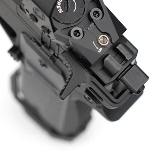 Strike Industries - Obustronna rączka przeładowania do pistoletu Sig Sauer P320 - Czarna - SI-P320-CH - Osprzęt do wiatrówek - miniaturka - grafika 8