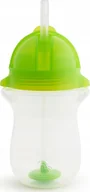Miseczki i talerzyki dla dzieci - MUNCHKIN Any Angle Straw Cup, Green, 12m+, 296ml, 90118 - miniaturka - grafika 1