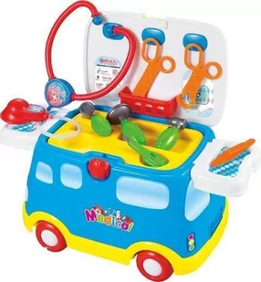 Zestaw lekarski auto - Zabawy w naśladowanie dorosłych - miniaturka - grafika 1