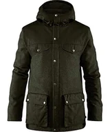 Kurtki męskie - Fjallraven Greenland Re-wool kurtka męska M Sport zielony Deep Forest L - miniaturka - grafika 1