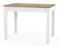 Stoły - Stół Rozkładany Orion 03 100-160X60 Biały / Dąb Riviera - miniaturka - grafika 1