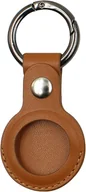 Pozostałe akcesoria do telefonów - Skórzane Etui Brelok Kluczy Do Apple Airtag Brąz 7 - miniaturka - grafika 1