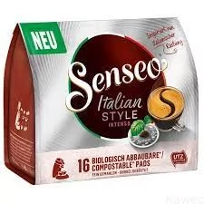 Senseo Pads Italian stye Intenso- saszetki 16szt. Douwe Egberts - Kawa w kapsułkach i saszetkach - miniaturka - grafika 1