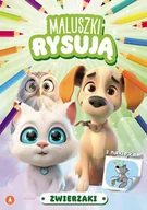 Literatura popularno naukowa dla młodzieży - Maluszki rysują. Zwierzaki - Wiesław Drabik - książka - miniaturka - grafika 1