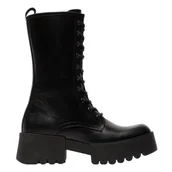 Botki damskie - Botki Fly London ELNA Black Rug P145008000 - miniaturka - grafika 1