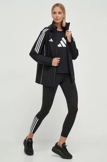 Kurtki damskie - adidas Performance kurtka treningowa Tiro 24 kolor czarny - grafika 1