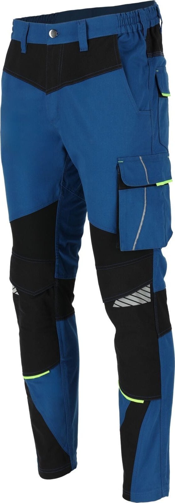 Lahti Pro Spodnie niebiesko-czarne,