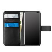 Etui do tabletów - PURO Booklet Wallet Case - Etui Samsung Galaxy S10+ z kieszeniami na karty + stand up (czarny) 10_13041 - miniaturka - grafika 1